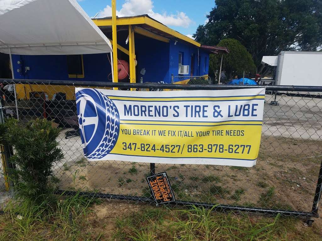 Morenos Tire and Lube | 13 Orange Park Blvd, Lake Wales, FL 33898 | Phone: (863) 978-6277