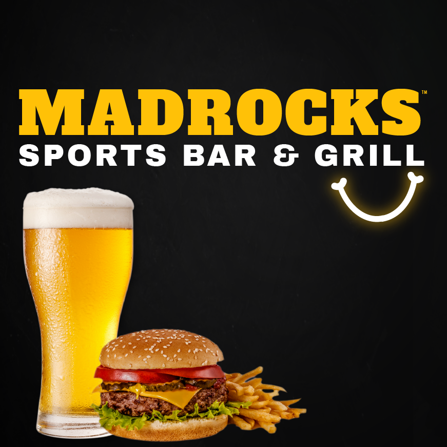 Madrocks Restaurant & Sports Bar | 1821 E Madison Ave #100, Derby, KS 67037, USA | Phone: (316) 425-7632