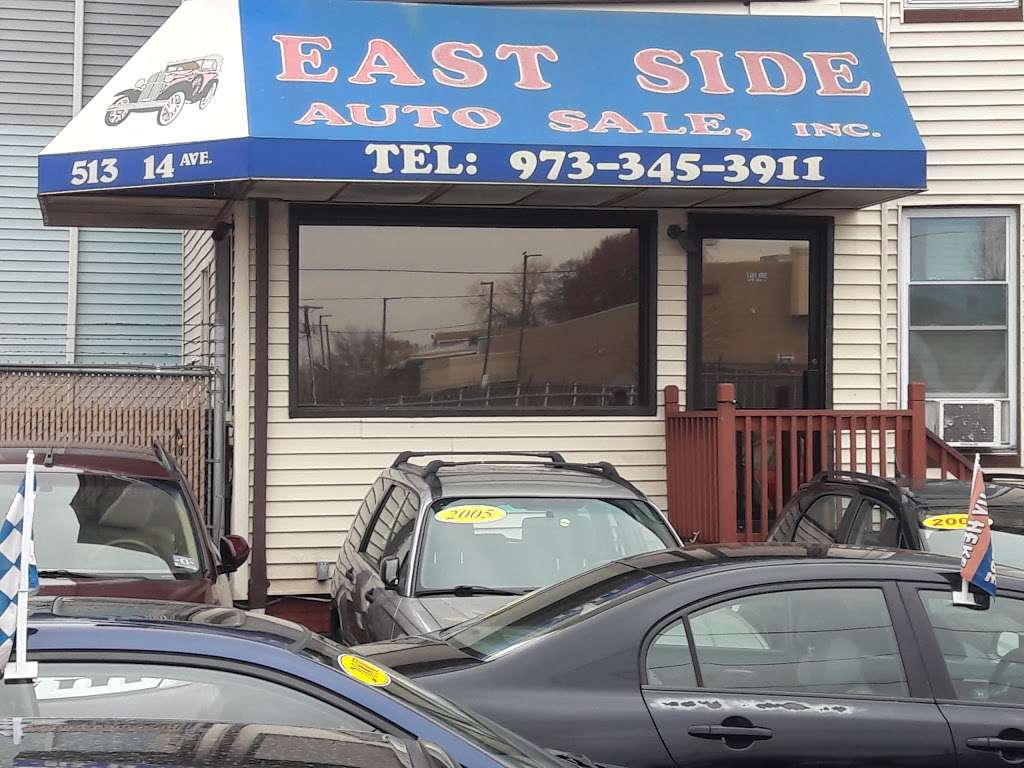 East Side Auto Sale Inc | 513 14th Ave, Paterson, NJ 07504, USA | Phone: (973) 345-3911