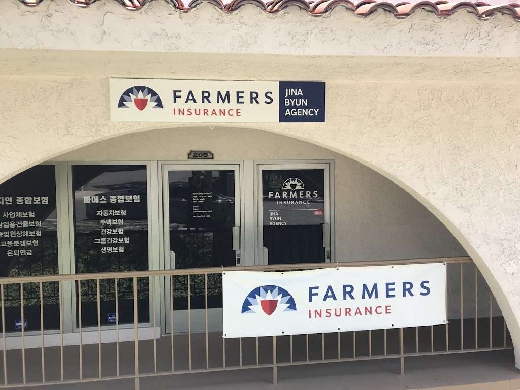 Farmers Insurance - Jina Byun | 1031 Rosecrans Ave Ste 205, Fullerton, CA 92833 | Phone: (714) 525-1004