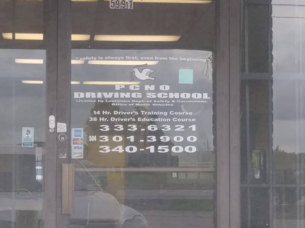 PCNO Driving School - Westbank | 5991 Lapalco Blvd, Marrero, LA 70072, USA | Phone: (504) 340-1500