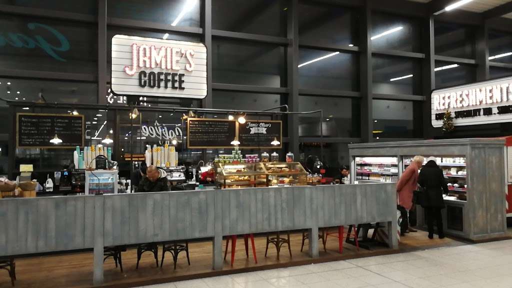 Jamies Coffee | North Terminal, Service Rd, Horley, Gatwick RH6 0NP, UK