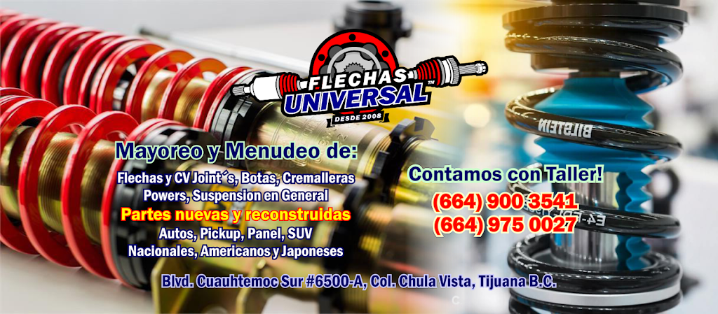 Flechas Universal | Blvd. Cuauhtemoc Sur 6500-A, Tejamen, 22045 Tijuana, B.C., Mexico | Phone: 664 975 0027