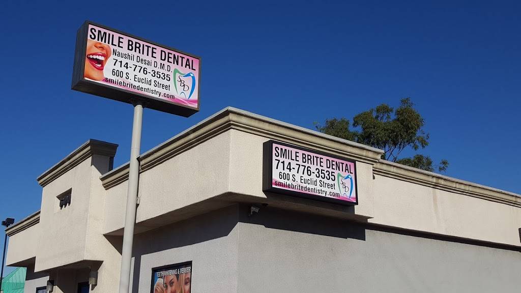 Smile Brite Dental | 600 S Euclid St, Anaheim, CA 92802, USA | Phone: (714) 776-3535