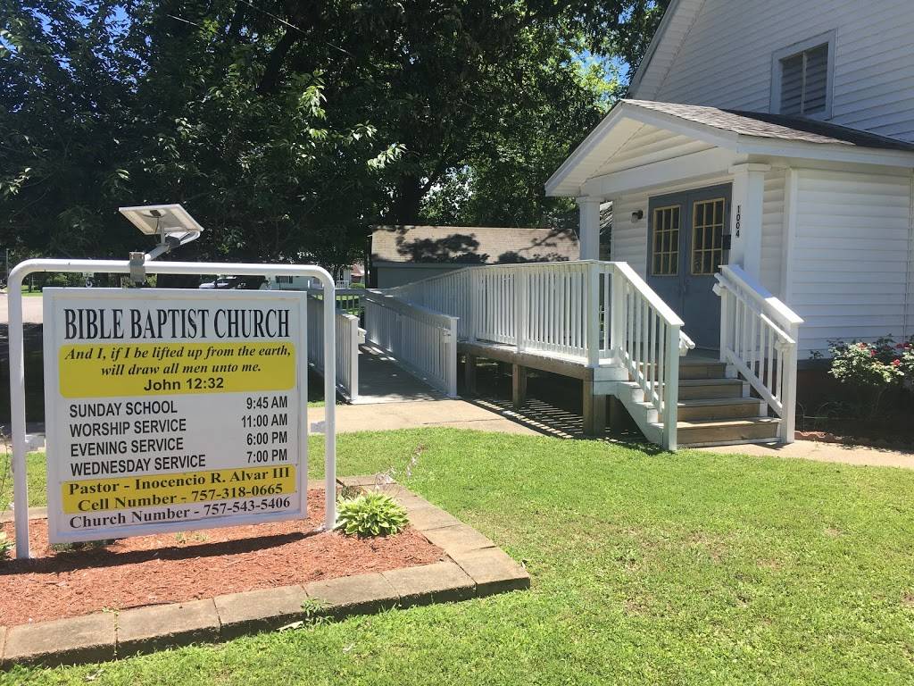 Bible Baptist Church | 1004 Edgewood Ave, Chesapeake, VA 23324, USA | Phone: (757) 543-5406