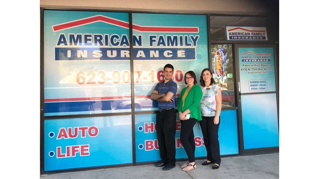 American Family Insurance - Patricia Ruiz | 4130 N 75th Ave #112, Phoenix, AZ 85033 | Phone: (623) 907-1680