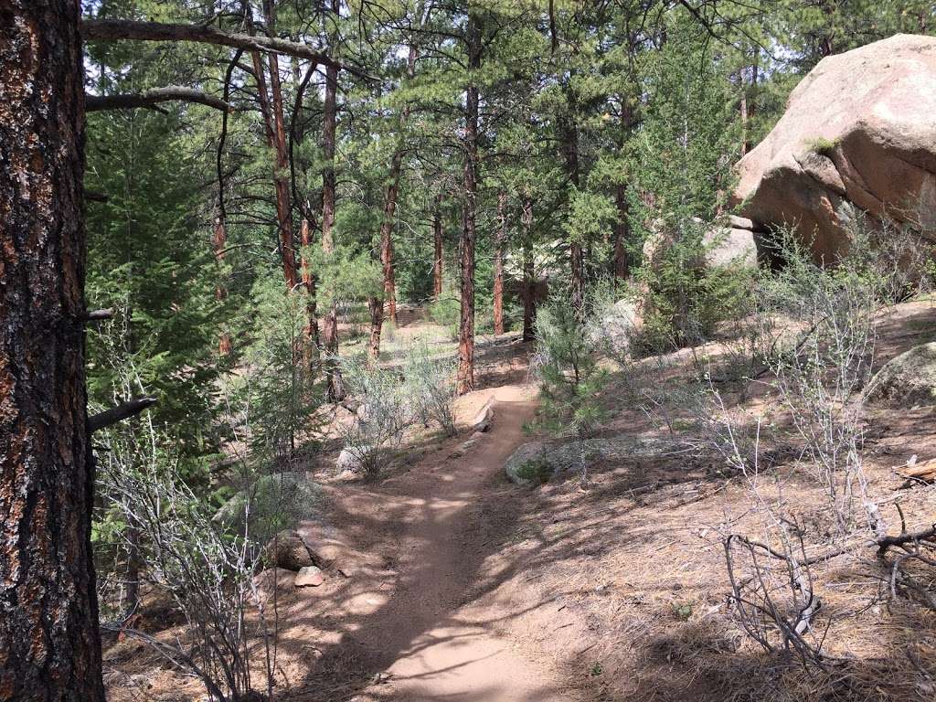 Buffalo Creek Mountain Bike Parking | 18264-, 18268 S Buffalo Creek Rd, Pine, CO 80470, USA