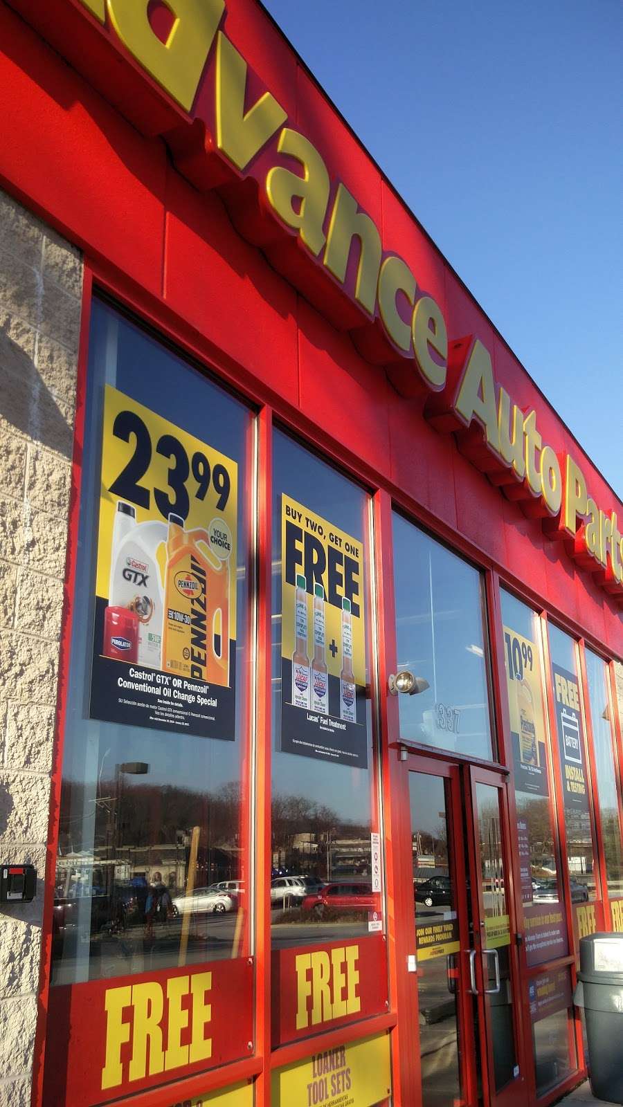 Advance Auto Parts | 337 Lancaster Ave, Frazer, PA 19355, USA | Phone: (610) 644-7057