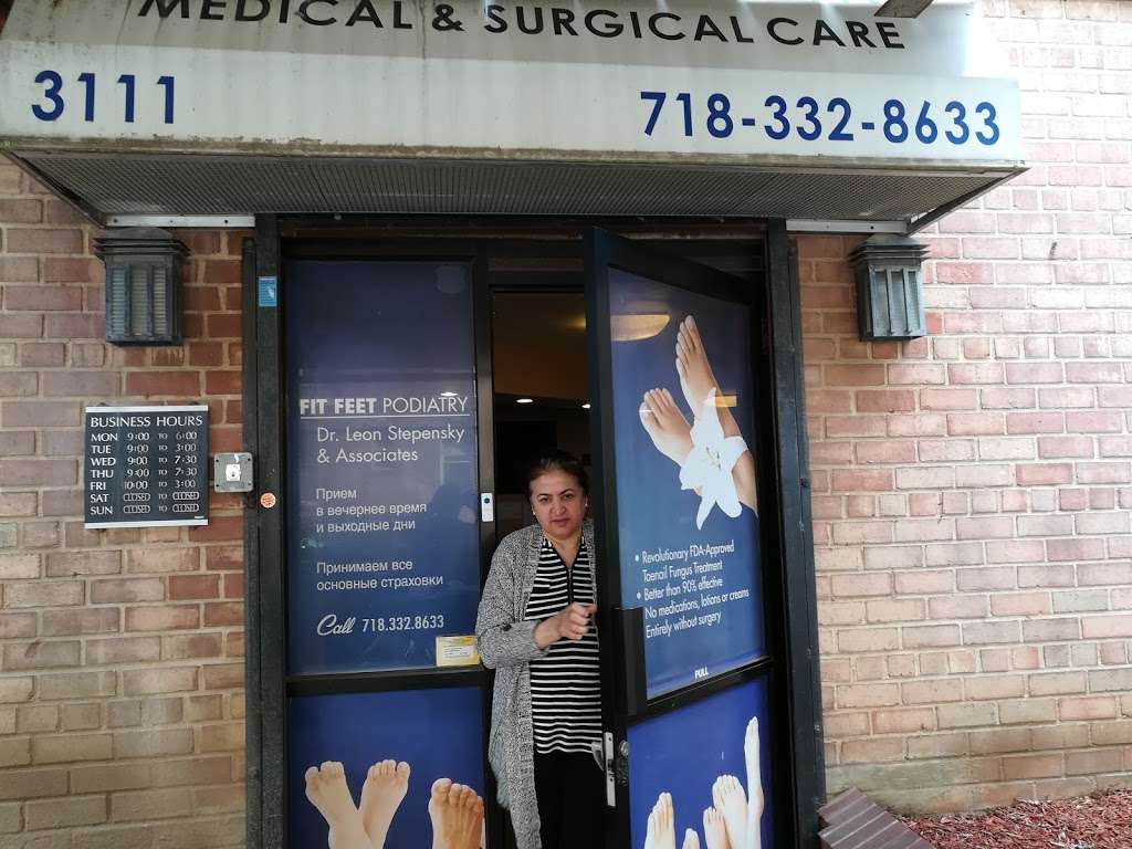 Fit Feet Podiatry | 3111 Brighton 2nd St, Brooklyn, NY 11235, USA | Phone: (718) 285-9821