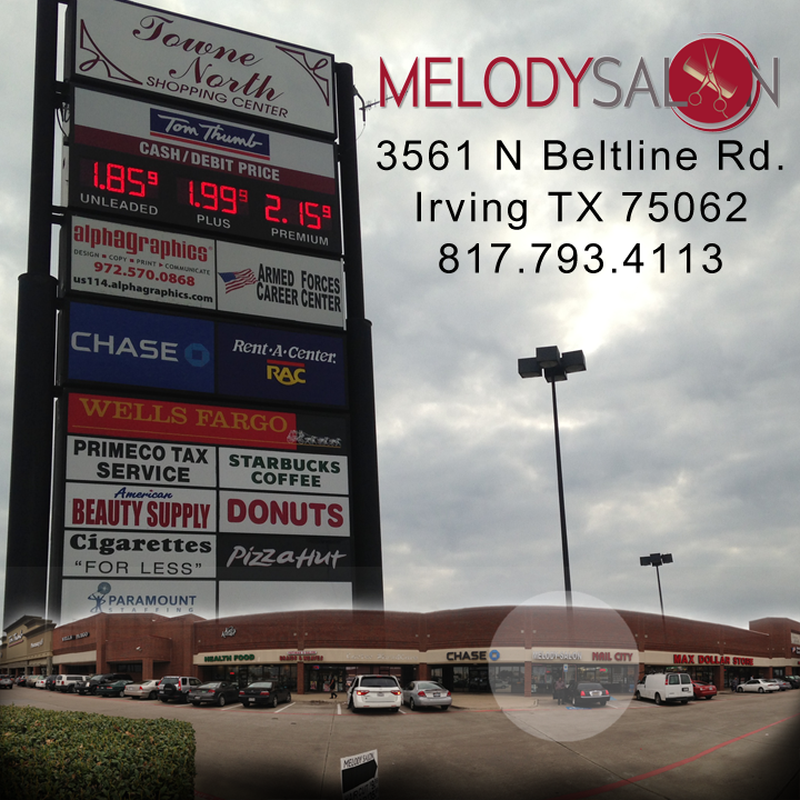 Melody Salon | 3561 N Belt Line Rd, Irving, TX 75062, USA | Phone: (817) 793-4113