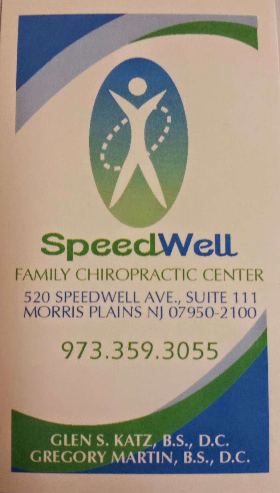 Speedwell Family Chiropractic: Dr. Glen Katz and Dr.Gregory Mart | 520 Speedwell Ave #111, Morris Plains, NJ 07950, USA | Phone: (973) 359-3055