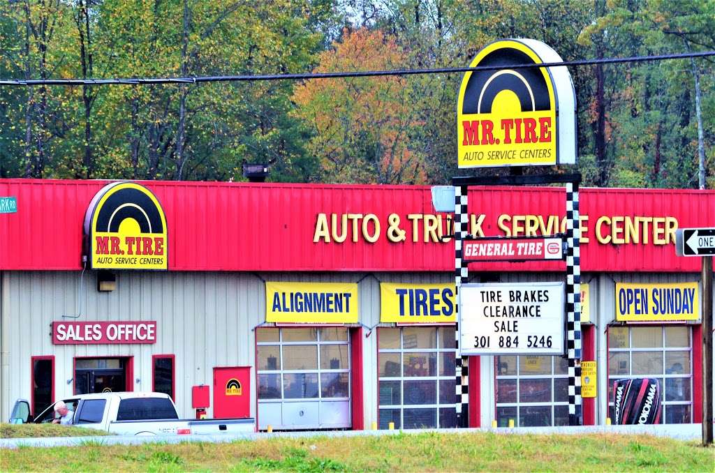 Mr. Tire Auto Service Centers | 28926 Three Notch Rd, Mechanicsville, MD 20659, USA | Phone: (301) 884-5246