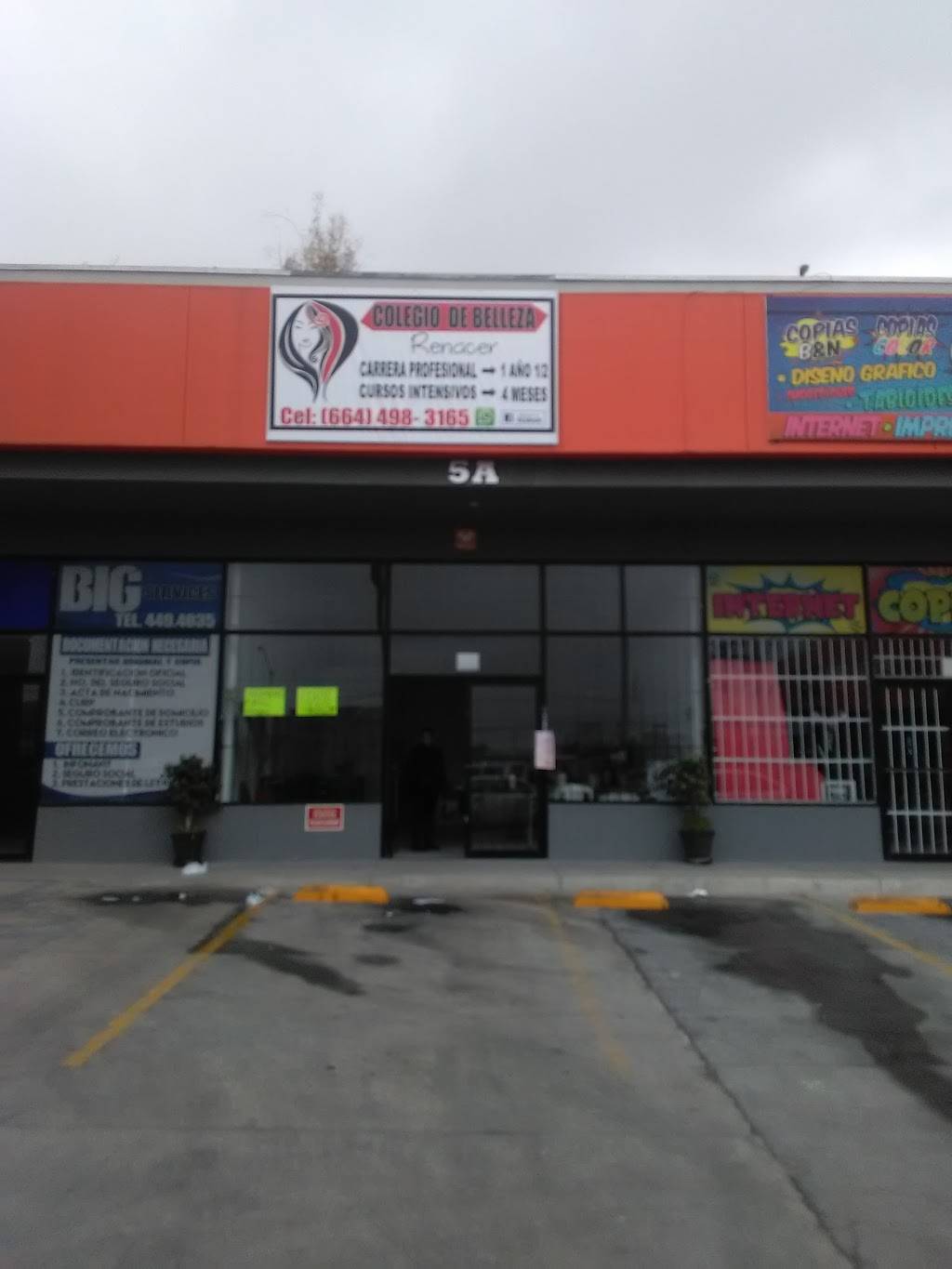 Colegio De Belleza Renacer | Ruta Matamoros 8251, Matamoros Norte-Centro-Sur, Mariano Matamoros, Tijuana, B.C., Mexico | Phone: 664 498 3165