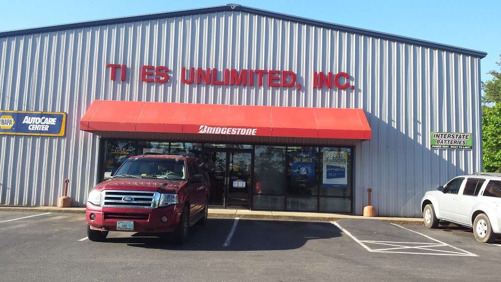 Tires Unlimited | 438 W Main St, Louisa, VA 23093, USA | Phone: (540) 967-0772