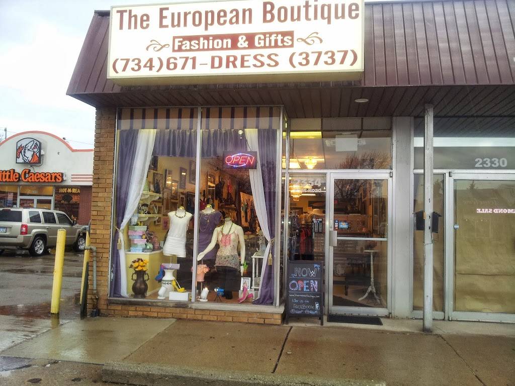 The European Boutique, Dresses, Alterations, Trenton, MI. U.S.A. | 2334 West Rd, Trenton, MI 48183, USA | Phone: (734) 671-3737