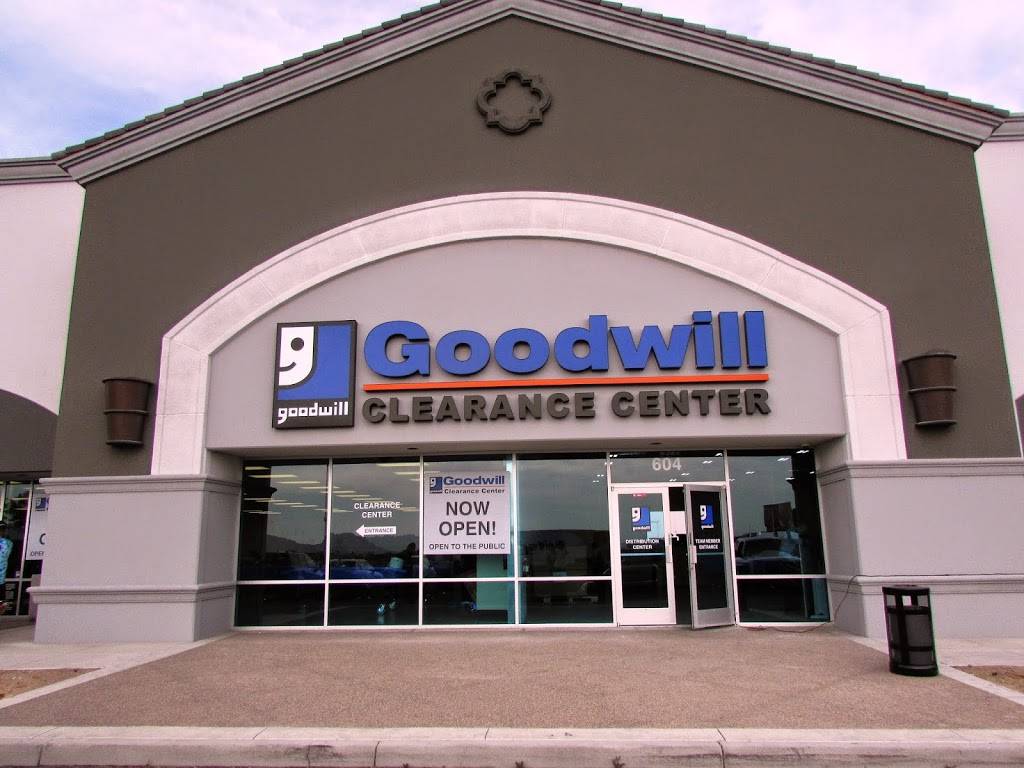 Goodwill Clearance Center and Donation Site | 7570 Dean Martin Dr #605, Las Vegas, NV 89139, USA | Phone: (702) 906-2205