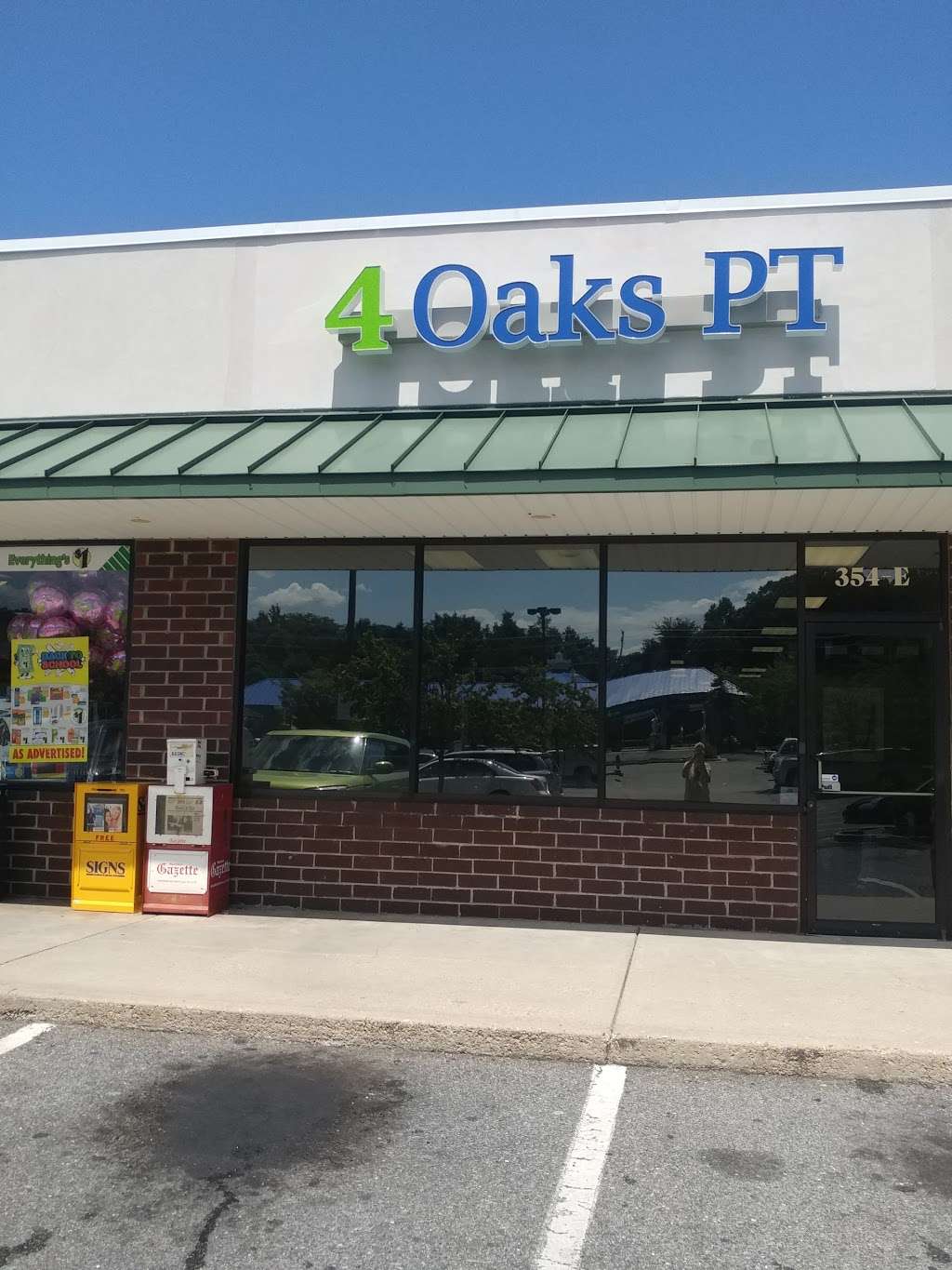 4 Oaks Physical Therapy | Mountain Market Place, 354 Mountain Road, Suite E, Pasadena, MD 21122, USA | Phone: (410) 360-1300