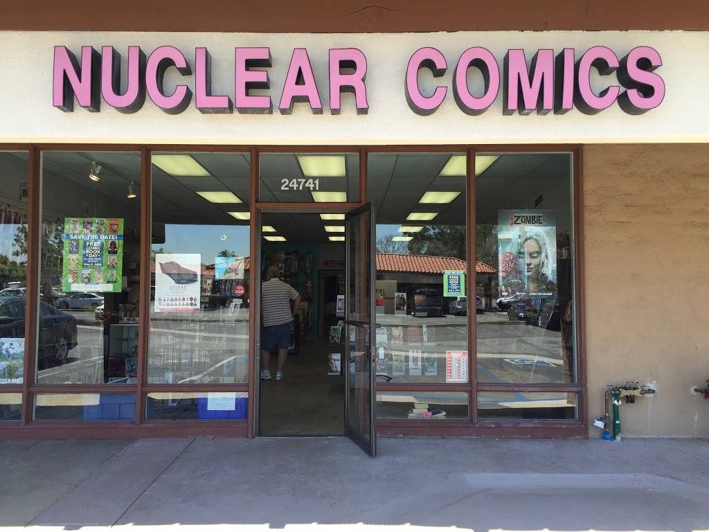 Nuclear Comics | 24741 Alicia Pkwy #J, Laguna Hills, CA 92653, USA | Phone: (949) 581-1566