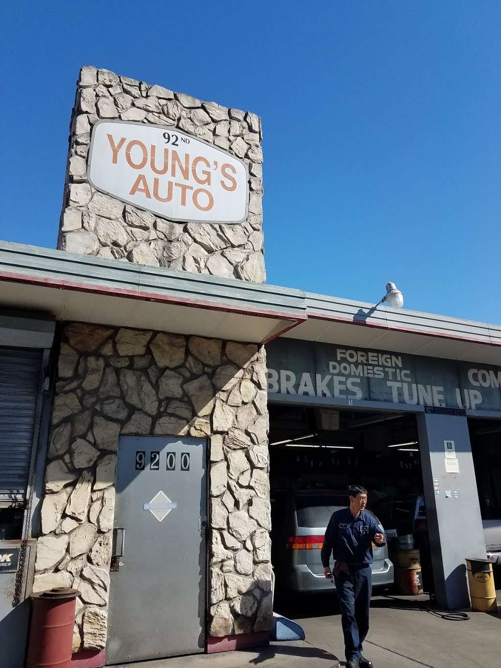 92nd Youngs Auto Repair | 9200 S Western Ave, Los Angeles, CA 90047, USA | Phone: (323) 757-2097