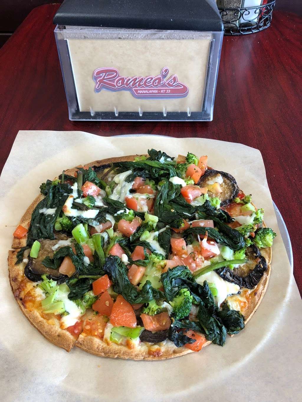 Romeos Pizza | 130 Route 33 West. Andee Plaza, Manalapan Township, NJ 07726, USA | Phone: (732) 308-9100