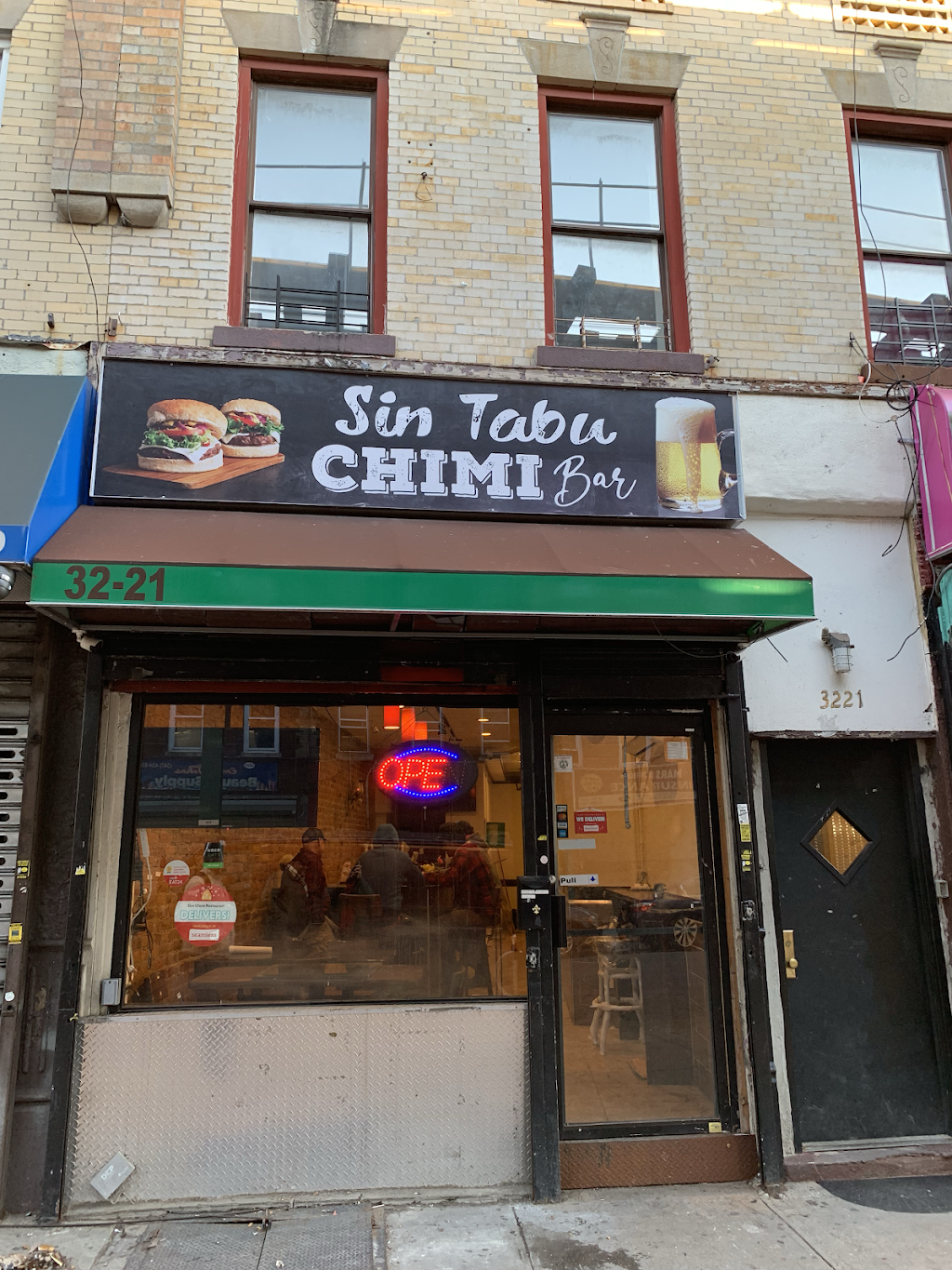 Sin Tabu Chimi Bar | 3221 Fulton St, Brooklyn, NY 11208, USA | Phone: (347) 442-1372