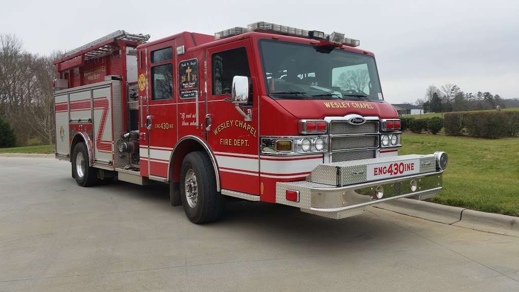 Wesley Chapel Volunteer Fire Department | 5025 Hemby Rd, Weddington, NC 28104, USA | Phone: (704) 246-7317