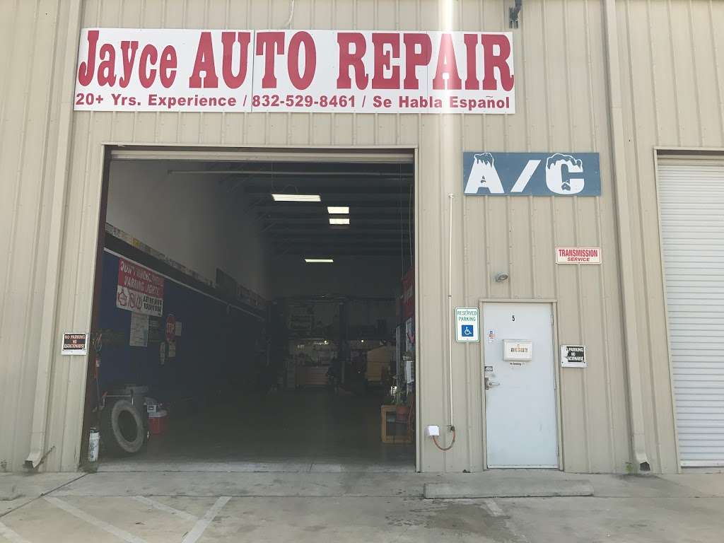Jayce Auto Repair | 12001-12227 Mosielee St, Houston, TX 77086 | Phone: (832) 529-8461