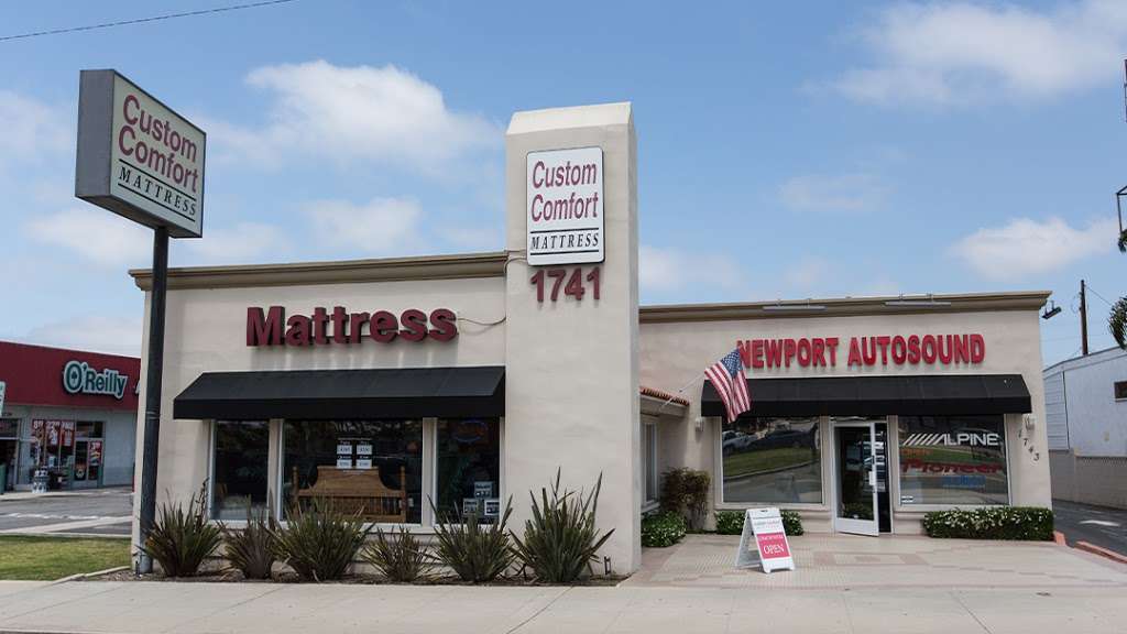 Custom Comfort Mattress Costa Mesa Factory Store | 1741 Newport Blvd, Costa Mesa, CA 92627 | Phone: (949) 518-3876