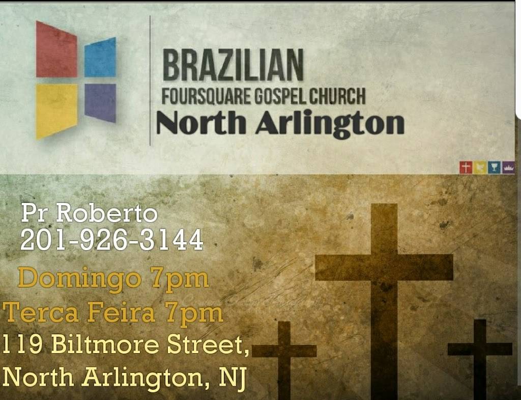 Brazilian Foursquare Church | 119 Biltmore St, North Arlington, NJ 07031, USA | Phone: (201) 926-3144