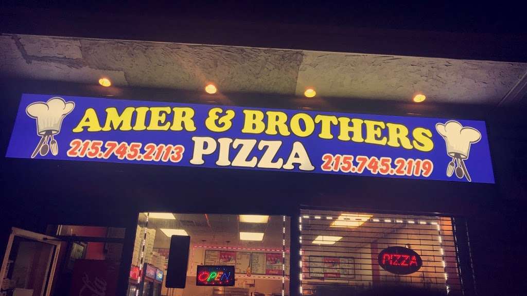 Amier & Brothers Pizza | 911 Tyson Ave, Philadelphia, PA 19111, USA | Phone: (215) 745-2113