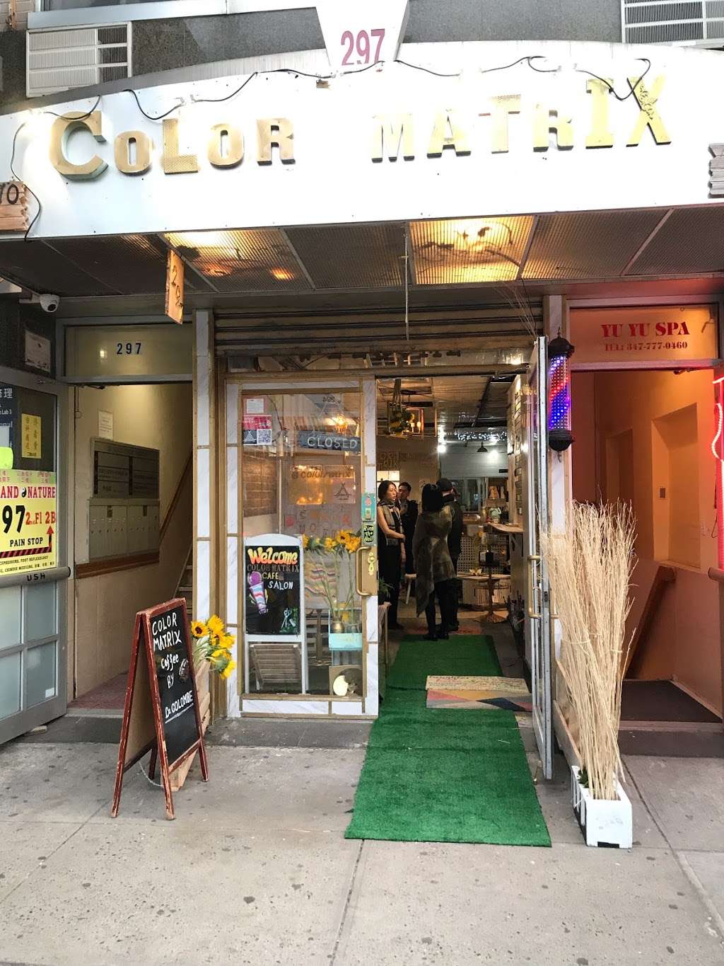 Color Matrix Cafesalon | 297 Grand St, New York, NY 10002, USA | Phone: (212) 470-4555