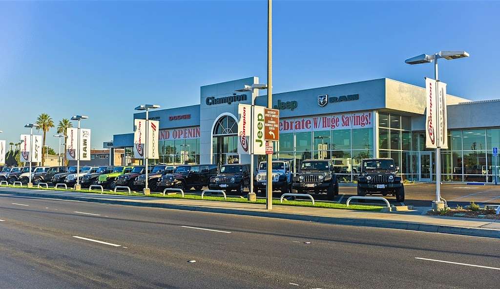 Champion Chrysler Jeep Dodge RAM FIAT | 9655 Firestone Blvd, Downey, CA 90241, USA | Phone: (562) 291-6084