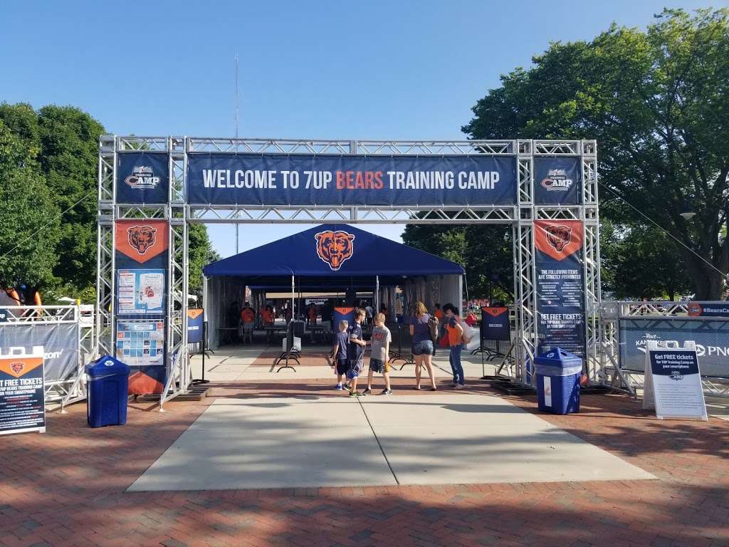 Chicago Bears Training Camp | 291-984 Stadium Dr, Bourbonnais, IL 60914 | Phone: (224) 795-1178