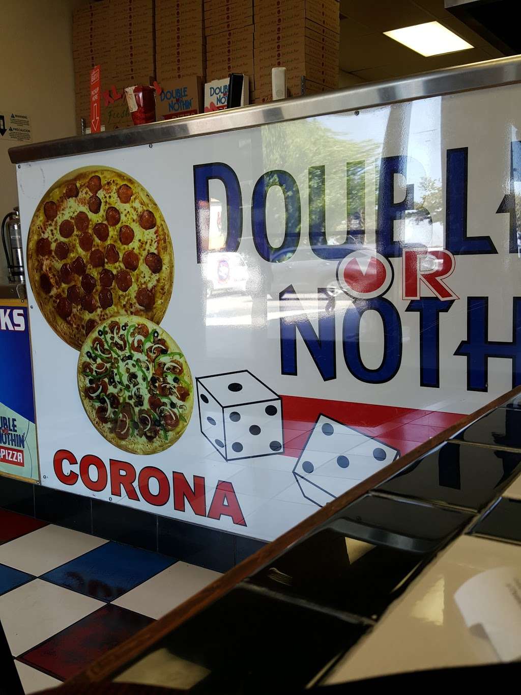 Double Or Nothing Pizza | 7137, 341 S Lincoln Ave, Corona, CA 92882, USA | Phone: (909) 479-6775