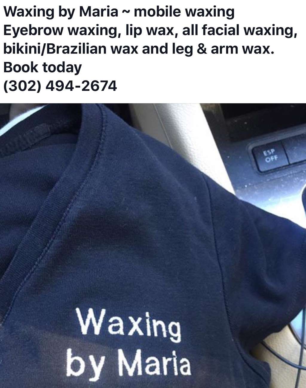 Waxing by Maria | 166 E 3rd St, New Castle, DE 19720, USA | Phone: (302) 494-2674