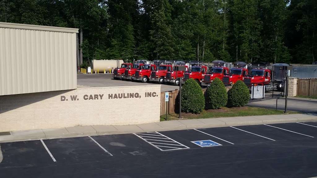 D.W. Cary Hauling, Inc | 11520 Fox Cross Rd, Ashland, VA 23005, USA | Phone: (804) 798-4777