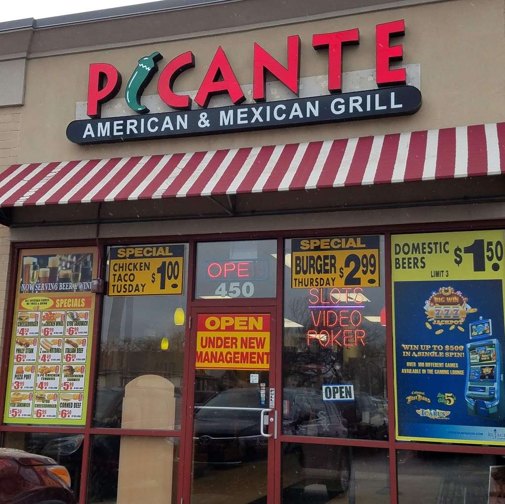 Picante American & Mexican Grill | 450 Mannheim Rd, Hillside, IL 60162 | Phone: (708) 401-5332