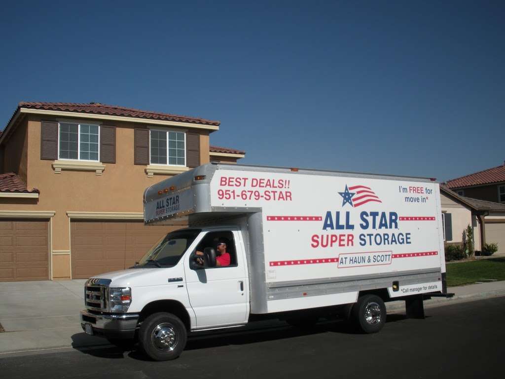 All Star Super Storage | 32456 Haun Rd, Menifee, CA 92584, USA | Phone: (951) 679-4800