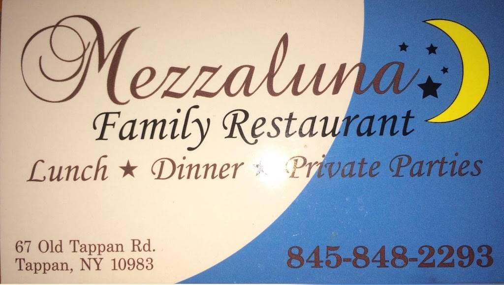 Mezzaluna | 67 Old Tappan Rd, Tappan, NY 10983, USA | Phone: (845) 848-2293
