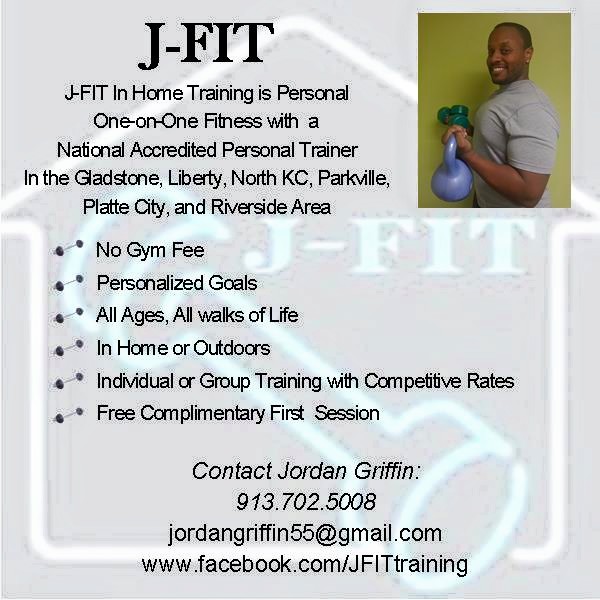 J-Fit In Home Training | 6730 NE Ridgeway Ave, Kansas City, MO 64119, USA | Phone: (913) 702-5008