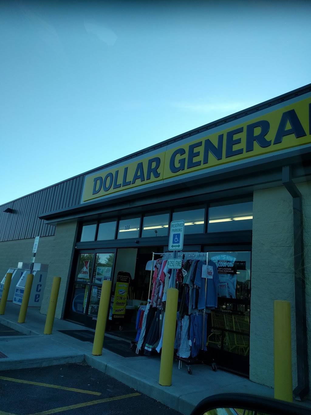 Dollar General | 109 Brennan Dr, Kirkland, IL 60146, USA | Phone: (224) 633-3663