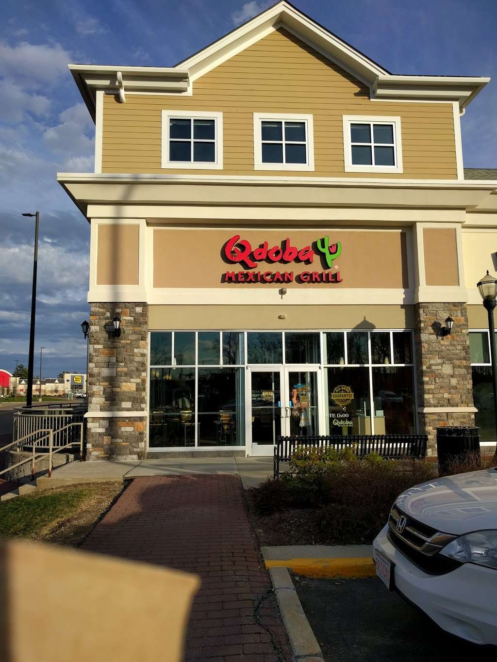 QDOBA Mexican Eats | 280 School St Suite D100, Mansfield, MA 02048, USA | Phone: (508) 337-2400