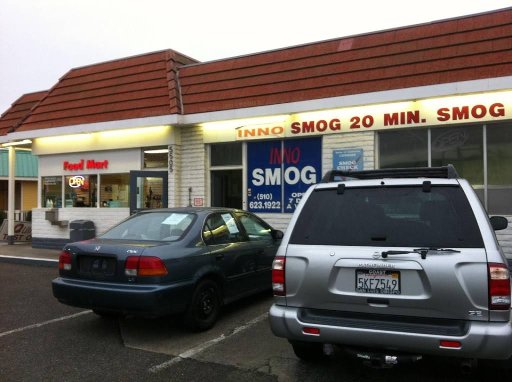 Inno Smog Check | 5505 Stevenson Blvd, Fremont, CA 94538 | Phone: (510) 623-1922