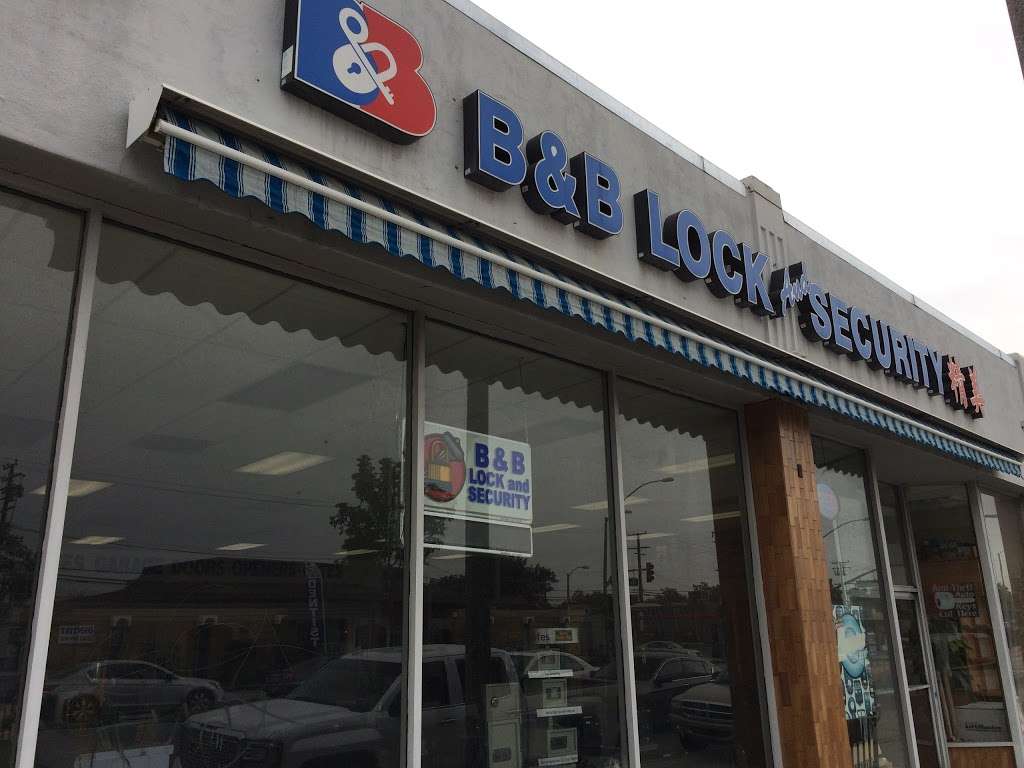 B&B Lock and Security | 1916 W Valley Blvd, Alhambra, CA 91803, USA | Phone: (626) 576-2340