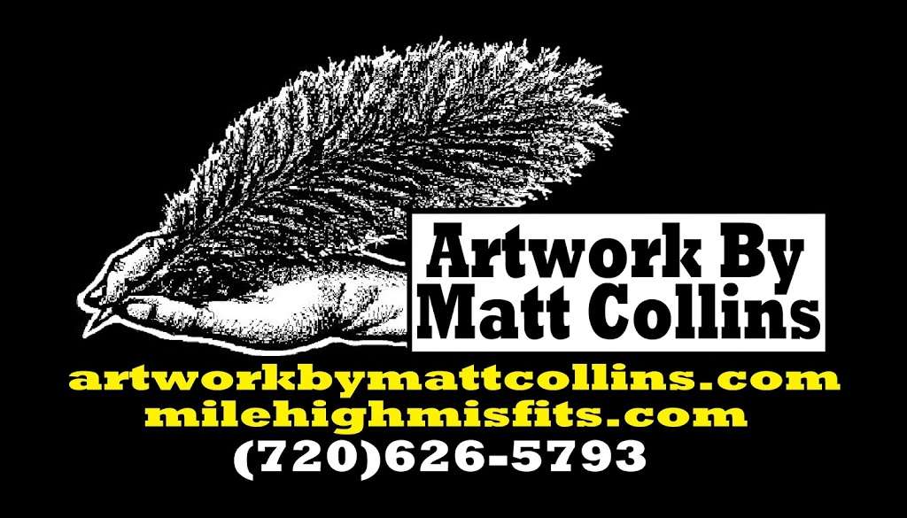 Artwork by Matt Collins | 8850 Elm Ct, Denver, CO 80260, USA | Phone: (720) 626-5793