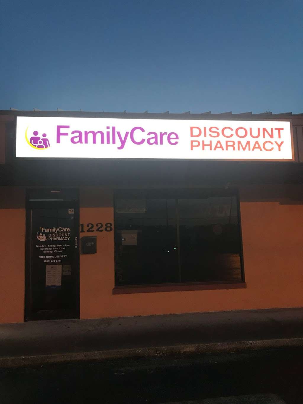 FamilyCare Discount Pharmacy | 1228 W Daughtery Rd, Lakeland, FL 33810, USA | Phone: (863) 272-6391