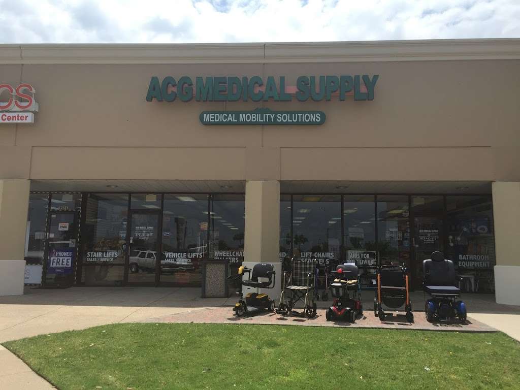 ACG Medical Supply - Rowlett Showroom | 3502 A Lakeview Pkwy, Rowlett, TX 75088, USA | Phone: (972) 463-0737