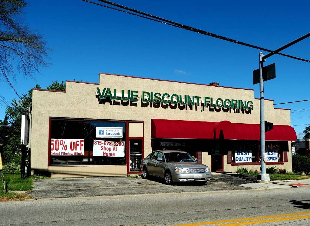 Value Discount Flooring | 10523 N Main St, Richmond, IL 60071, USA | Phone: (815) 678-6200