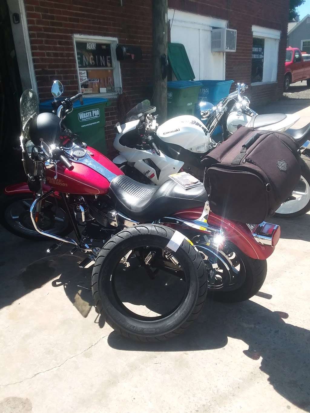 Bessemer City Motorycycle Shop | 203 W Virginia Ave, Bessemer City, NC 28016, USA | Phone: (704) 629-0432