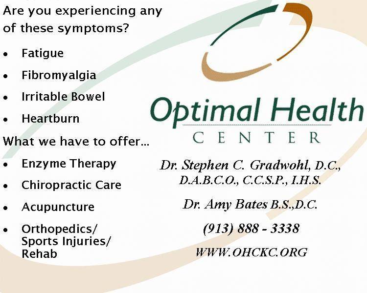 Optimal Health Center | 11791 W 112th St #100, Overland Park, KS 66210, USA | Phone: (913) 888-3338